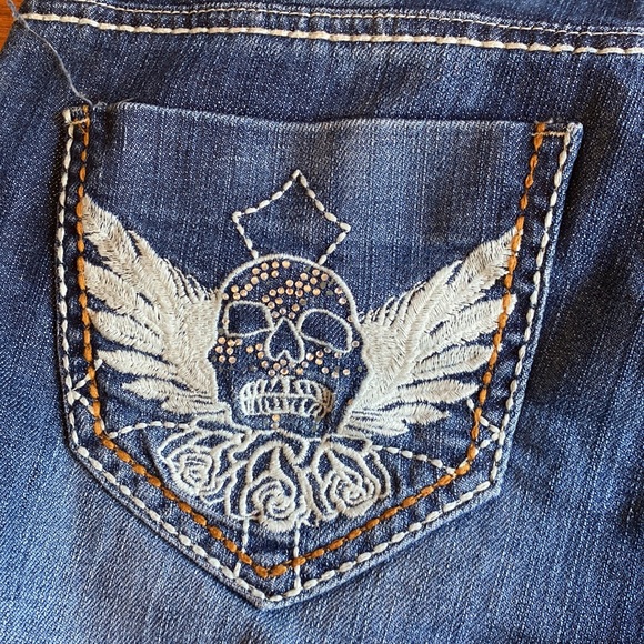 Petrol Mason Bootcut Jeans - Picture 12 of 12